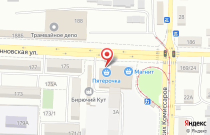 Торговый центр Черёмушки в Ростове-на-Дону на карте