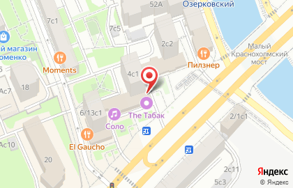 Французская пекарня SeDelice на улице Зацепский Вал на карте