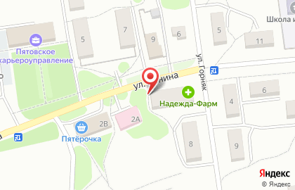 ОАО Пятовское карьероуправление на карте