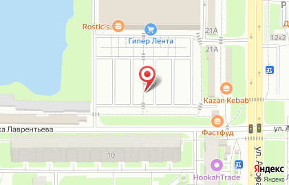 Йола маркет в Ново-Савиновском районе на карте