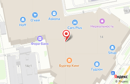Салон связи Tele2 в Нагатино-Садовниках на карте