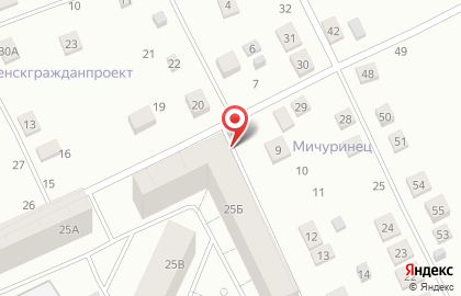 Южный, ТСЖ на Южной улице на карте