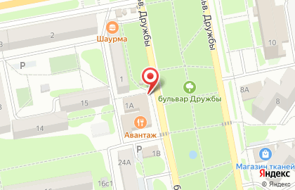 Магазин трикотажа в Белгороде на карте
