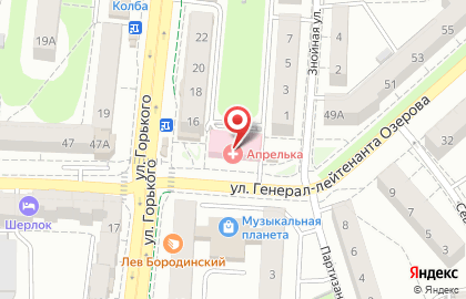Детский медицинский центр АпрельКа в Калининграде на карте