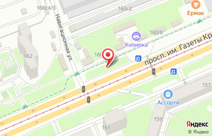 Магазин цветов в Красноярске на карте