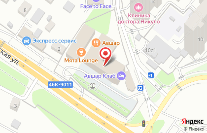Гостиница Авшар Клаб 4* на карте
