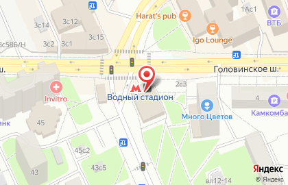 Банкомат ВТБ в Москве на карте