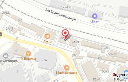 Магазин фруктов и овощей в Советском районе на карте