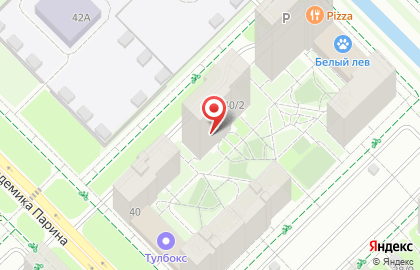 Торгово-сервисная компания G-Service на улице Академика Парина на карте