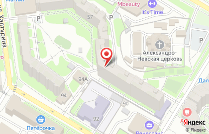 Первый Мебельный на Пушкинской улице на карте