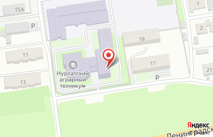 Техникум в Казани на карте
