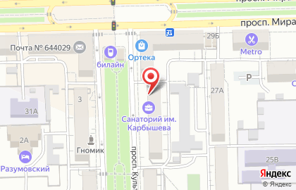 Парикмахерская Территория красоты на проспекте Культуры на карте