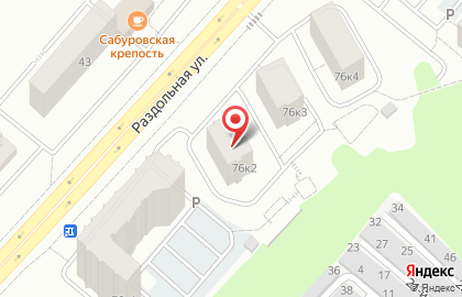 Стоматология Мой зубной на Раздольной улице на карте