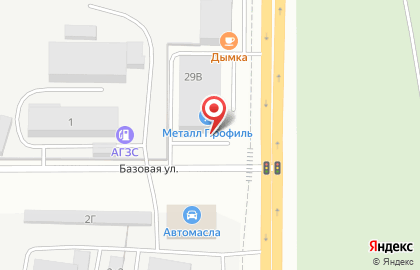 Производственная компания МЕТАЛЛ ПРОФИЛЬ на Производственной улице на карте