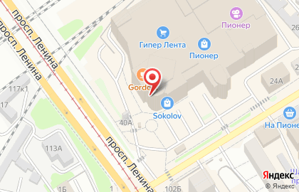 Отделение службы доставки Boxberry в Октябрьском районе на карте