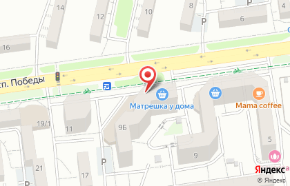 Спортивный клуб Киокусинкай каратэ на проспекте Победы на карте