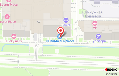 Магазин керамической плитки и керамического гранита Kerama Marazzi в Красносельском районе на карте