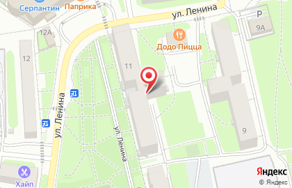 Салон красоты Bagira на улице Ленина на карте