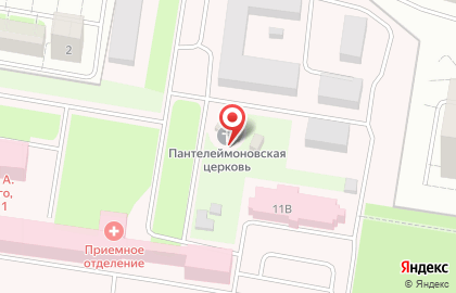 Пантелеимоновский храм на карте