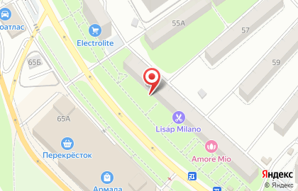 Магазин Lavori Lab на улице Героев Сибиряков на карте