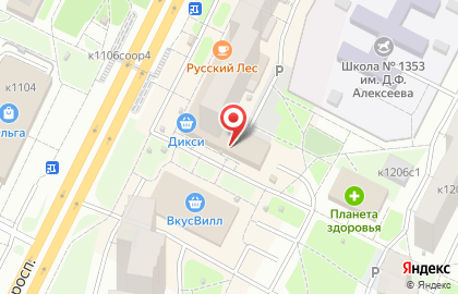 Магазин цветов в Москве на карте