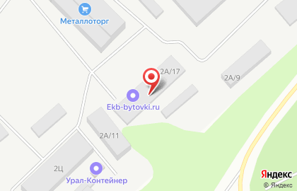 Производственное предприятие Екб-Бытовки на улице Бахчиванджи на карте