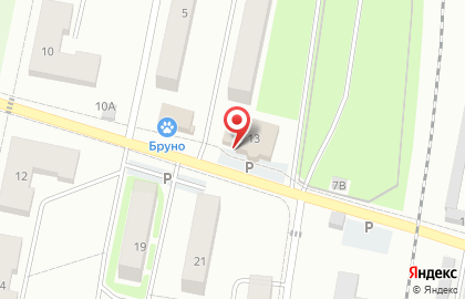Продуктовый магазин в Москве на карте