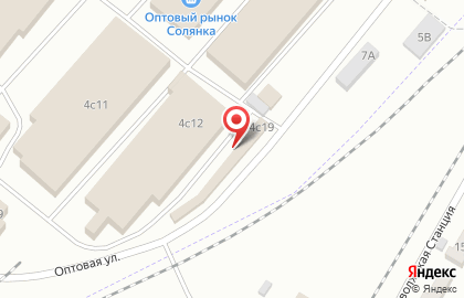 Зоомагазин Ксения на Оптовой улице на карте