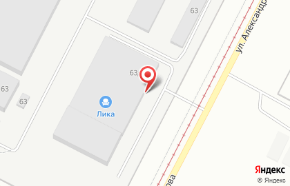 Мебельная фабрика Лика на улице Александрова на карте