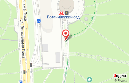 Киоск печатной продукции МК-сервис на улице Вильгельма Пика на карте