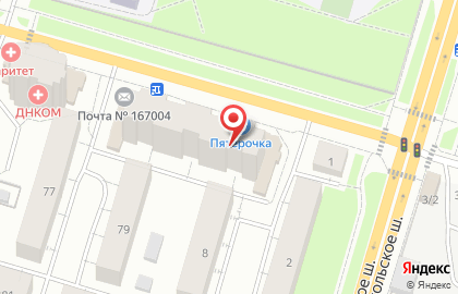 Супермаркет Ассорти на Октябрьском проспекте, 3 на карте