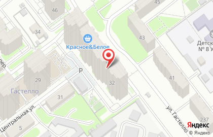 ООО Строительная керамика на улице Гастелло на карте