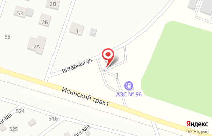 АЗС 96 в Екатеринбурге на карте