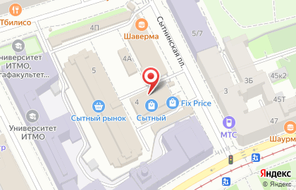 Визит на метро Горьковская на карте