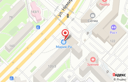 Цветочный салон в Новосибирске на карте