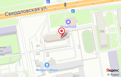 ООО Техно-Сфера на Свердловской улице на карте