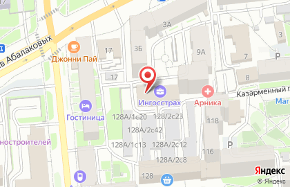 Ингосстрах в Красноярске на карте
