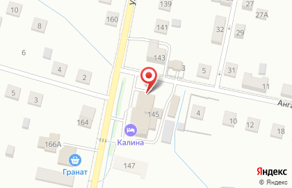 Шинный центр Калина в Калининграде на карте
