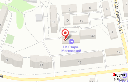 Гостиница эконом-класса в Москве на карте