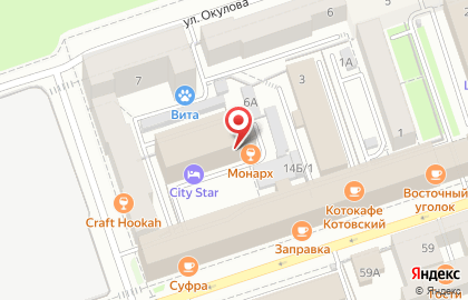 Русская страховая транспортная компания на Монастырской улице на карте