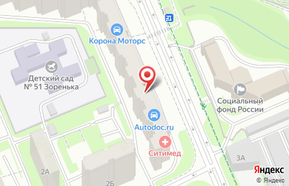 Бухгалтерская компания Партнер пф на улице Панфилова на карте
