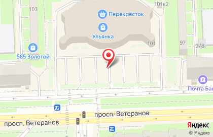 Mascot на проспекте Ветеранов на карте