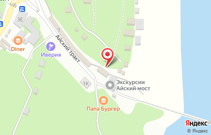 Берег на карте