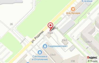 Торгово-монтажная компания Термофорт в Советском районе на карте
