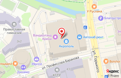 Творческая мастерская Барбарис на улице Профессора Баранова на карте
