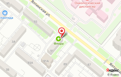 Салон сотовой связи Билайн на Ялтинской улице на карте