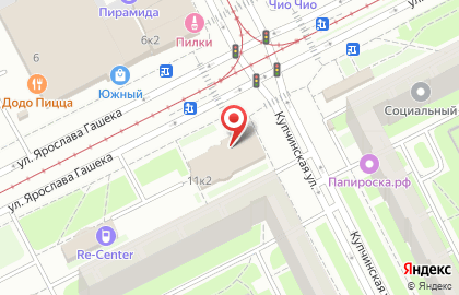 Кафе Chicken Inn на улице Ярослава Гашека на карте