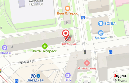Аптека Первая Помощь в Московском районе на карте