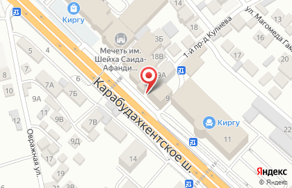 Киоск Даг донер на карте
