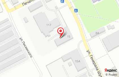 Служба эвакуации в Кировском районе на карте